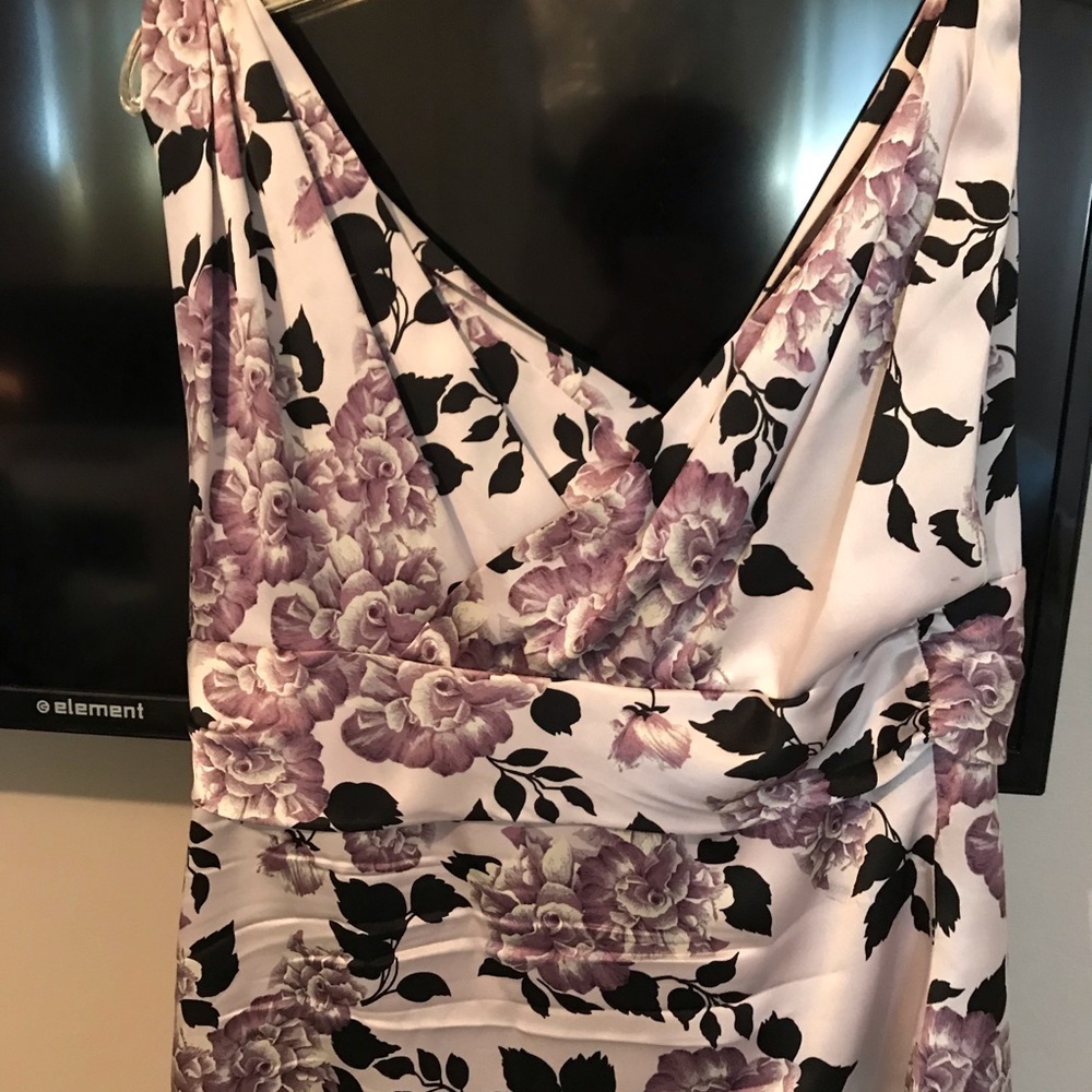 Multicolor silk like blouse